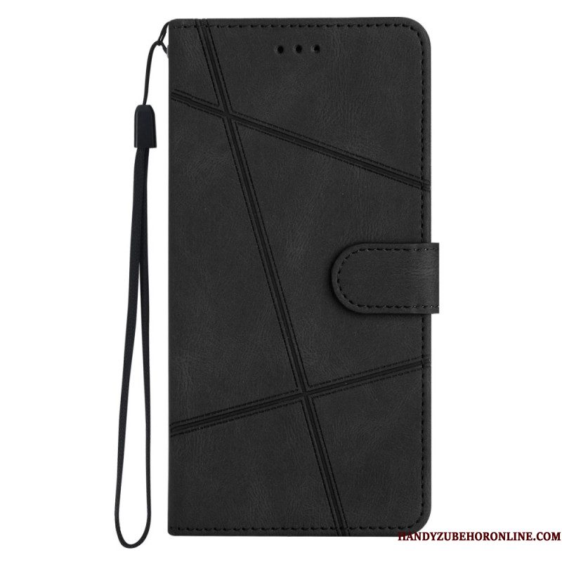 Folio-hoesje Xiaomi 15 Telefoonhoesje Lijnen