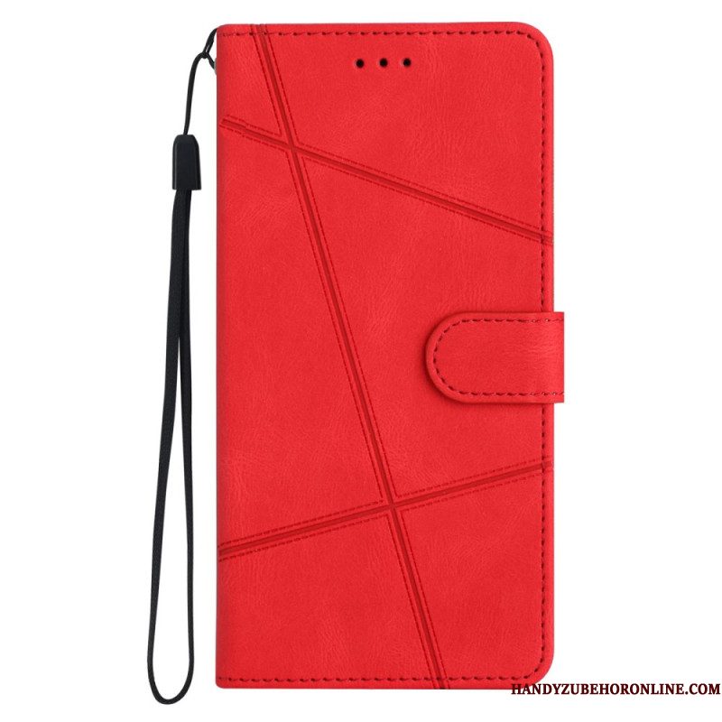 Folio-hoesje Xiaomi 15 Telefoonhoesje Lijnen