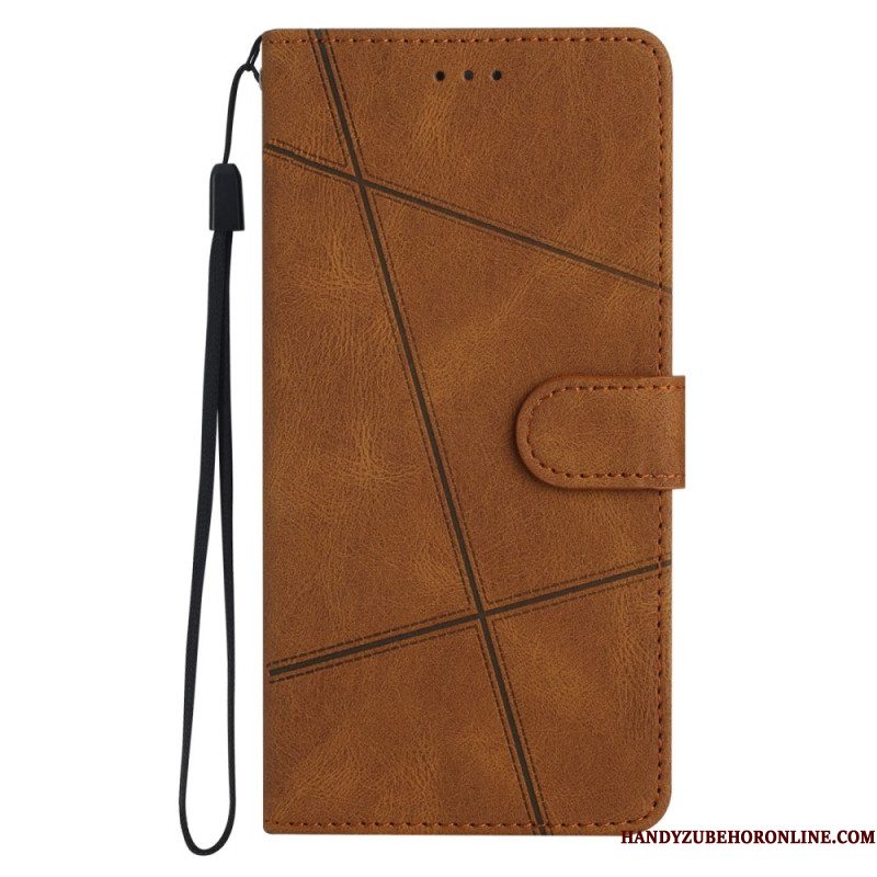 Folio-hoesje Xiaomi 15 Telefoonhoesje Lijnen