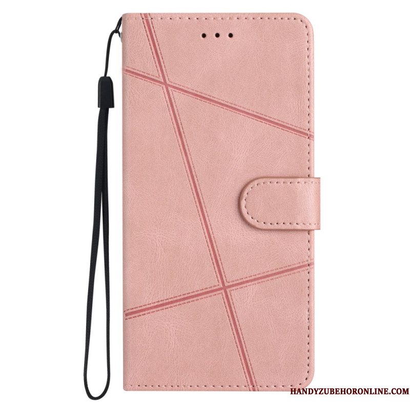 Folio-hoesje Xiaomi 15 Telefoonhoesje Lijnen