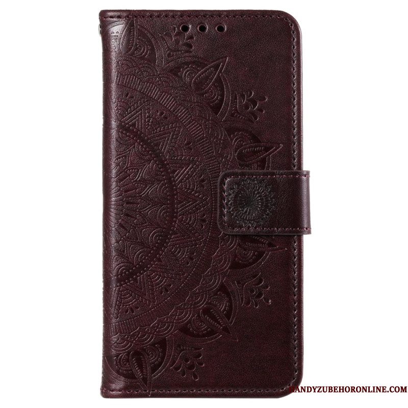 Folio-hoesje Xiaomi 15 Telefoonhoesje Mandala Zon