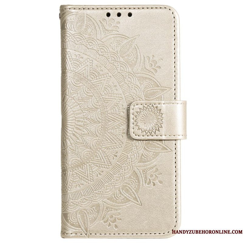 Folio-hoesje Xiaomi 15 Telefoonhoesje Mandala Zon