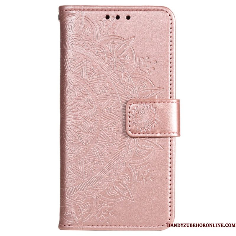 Folio-hoesje Xiaomi 15 Telefoonhoesje Mandala Zon