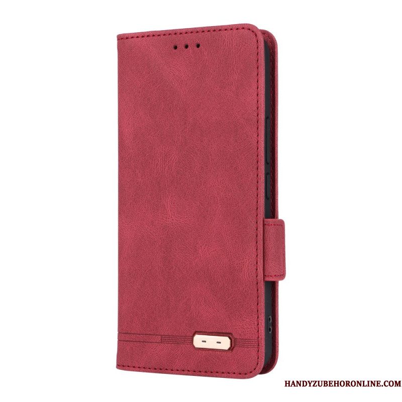 Folio-hoesje Xiaomi 15 Telefoonhoesje Portemonnee Met Metallic Decoratie