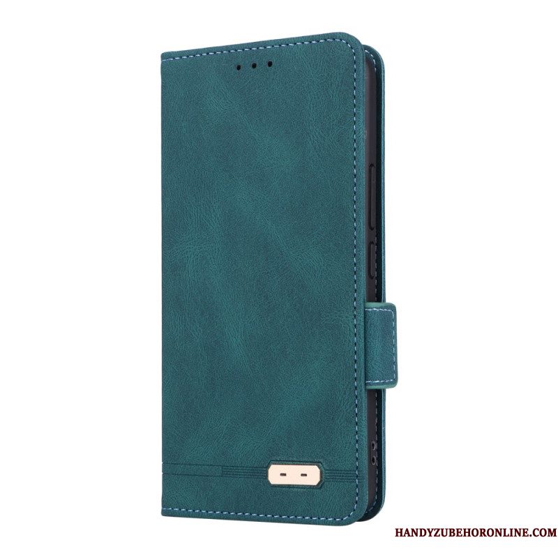 Folio-hoesje Xiaomi 15 Telefoonhoesje Portemonnee Met Metallic Decoratie