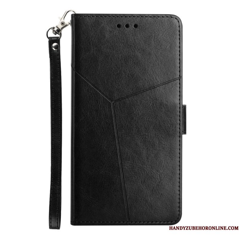 Folio-hoesje Xiaomi 15 Telefoonhoesje Sleutelkoord Met Y-design