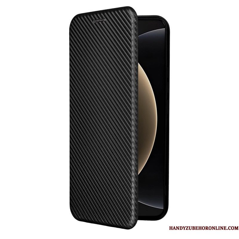 Folio-hoesje Xiaomi 15 Ultra Telefoonhoesje Geborsteld Koolstofvezel
