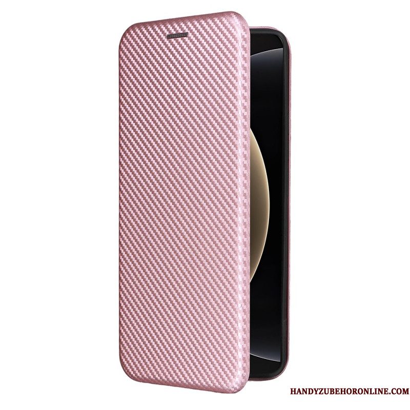 Folio-hoesje Xiaomi 15 Ultra Telefoonhoesje Geborsteld Koolstofvezel