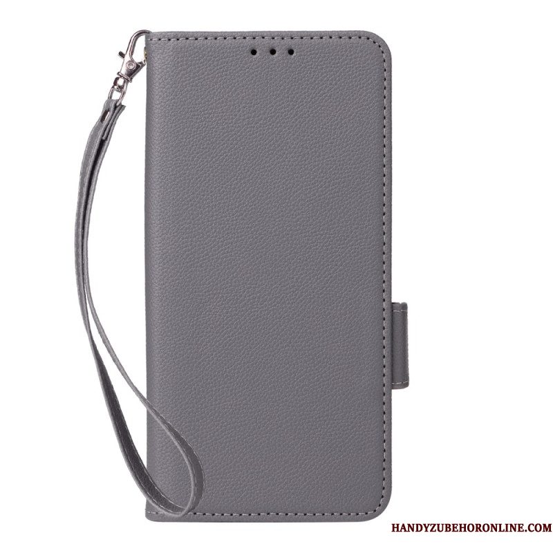 Folio-hoesje Xiaomi 15 Ultra Telefoonhoesje Gestructureerd Bandje