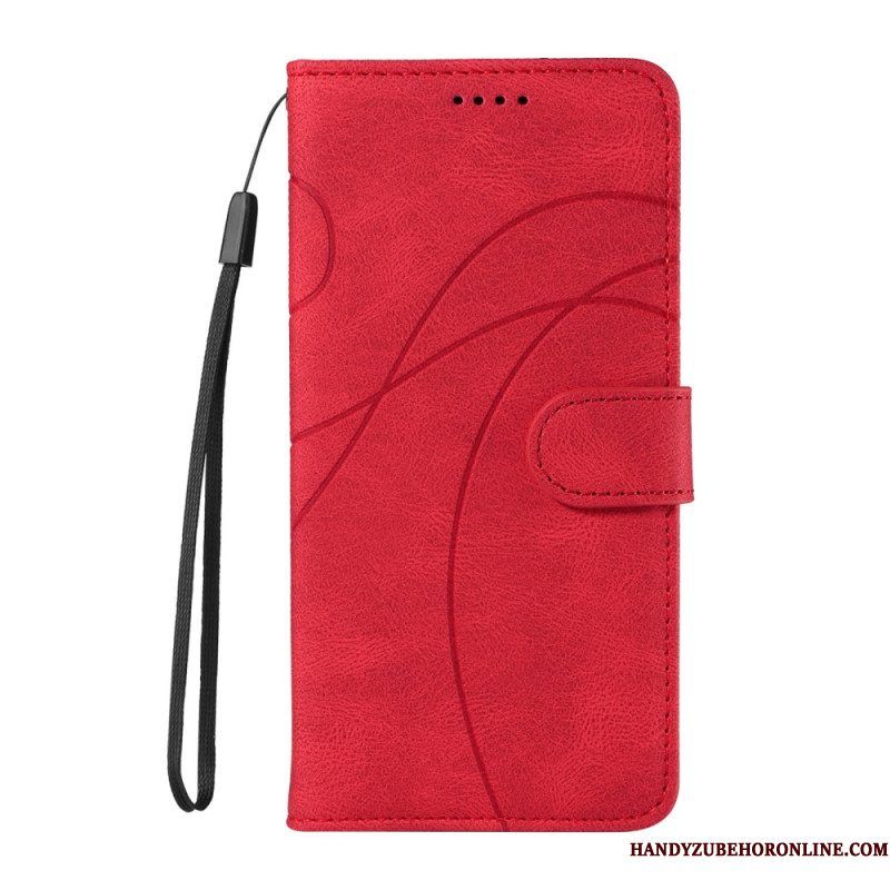 Folio-hoesje Xiaomi 15 Ultra Telefoonhoesje Golvende Lijnen
