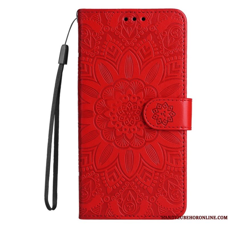 Folio-hoesje Xiaomi 15 Ultra Telefoonhoesje Zonnebloempatroon