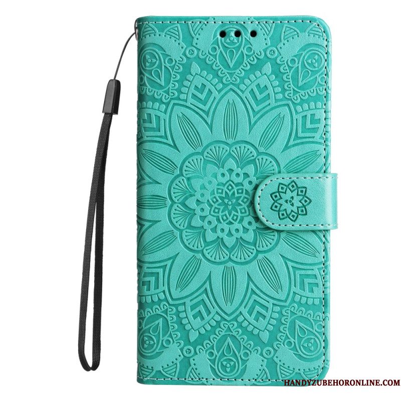 Folio-hoesje Xiaomi 15 Ultra Telefoonhoesje Zonnebloempatroon