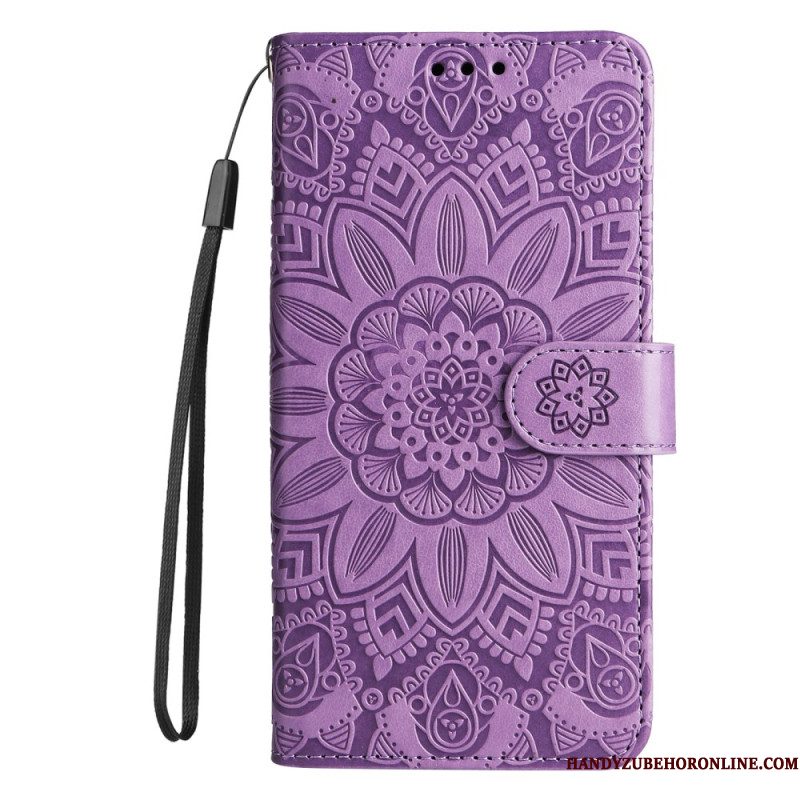 Folio-hoesje Xiaomi 15 Ultra Telefoonhoesje Zonnebloempatroon