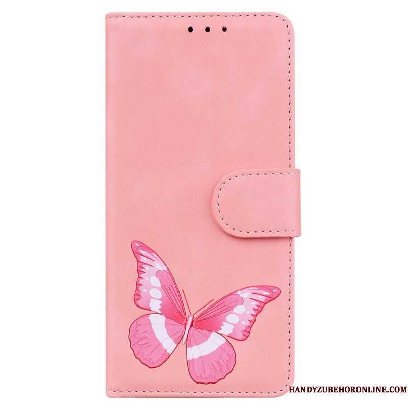 Folio-hoesje Xiaomi 15 Vlinderpatroon