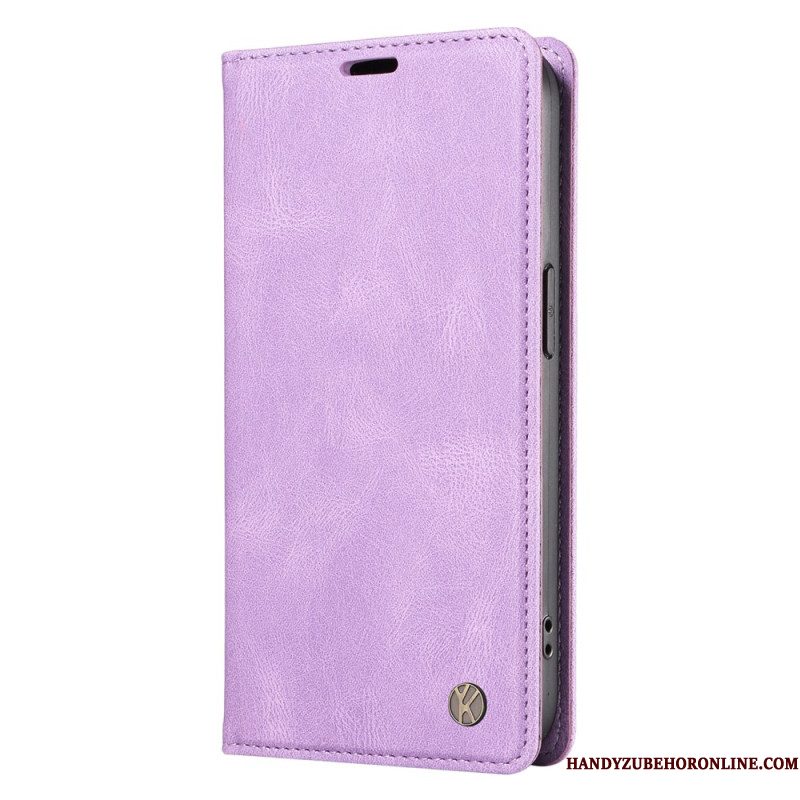 Folio-hoesje Xiaomi 15 Yikatu Suède-effect