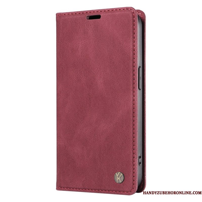 Folio-hoesje Xiaomi 15 Yikatu Suède-effect