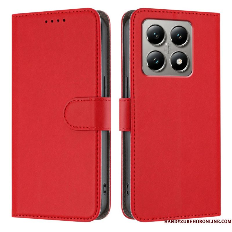 Folio-hoesje Xiaomi 15t Leerlook