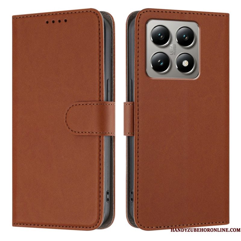 Folio-hoesje Xiaomi 15t Leerlook