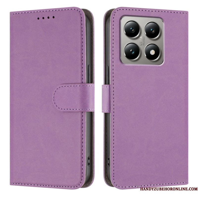 Folio-hoesje Xiaomi 15t Leerlook