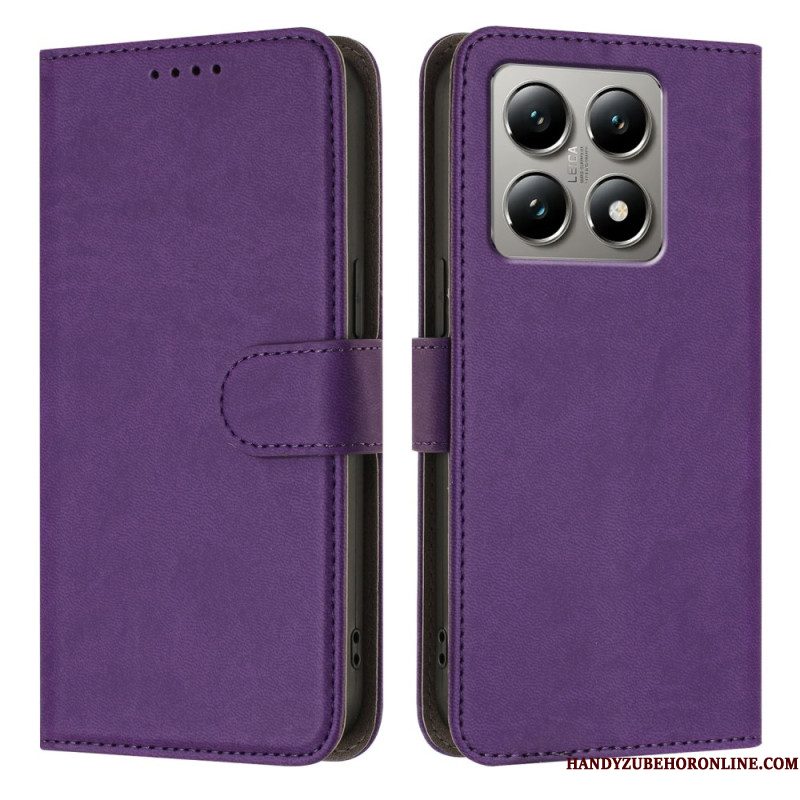 Folio-hoesje Xiaomi 15t Leerlook