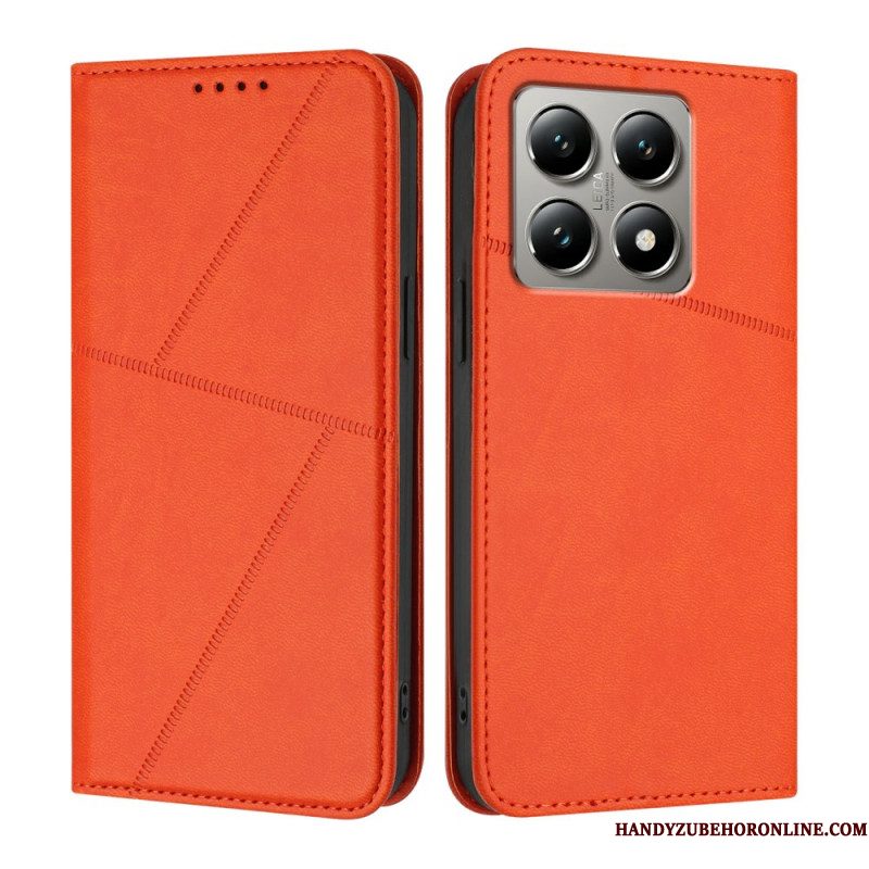 Folio-hoesje Xiaomi 15t Lijnen Bescherming Hoesje