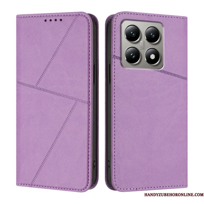 Folio-hoesje Xiaomi 15t Lijnen Bescherming Hoesje