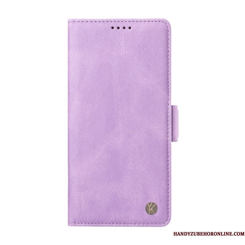 Folio-hoesje Xiaomi 15t Mat Ledereffect