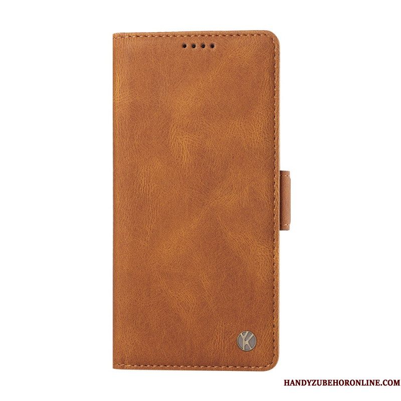 Folio-hoesje Xiaomi 15t Mat Ledereffect