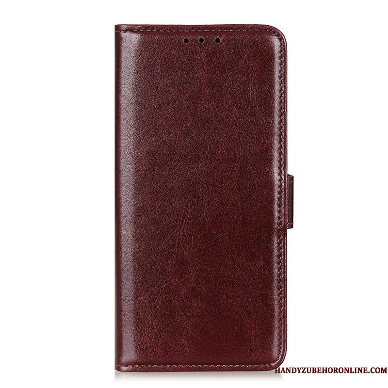 Folio-hoesje Xiaomi 15t Pro Gewaxt Kunstleer
