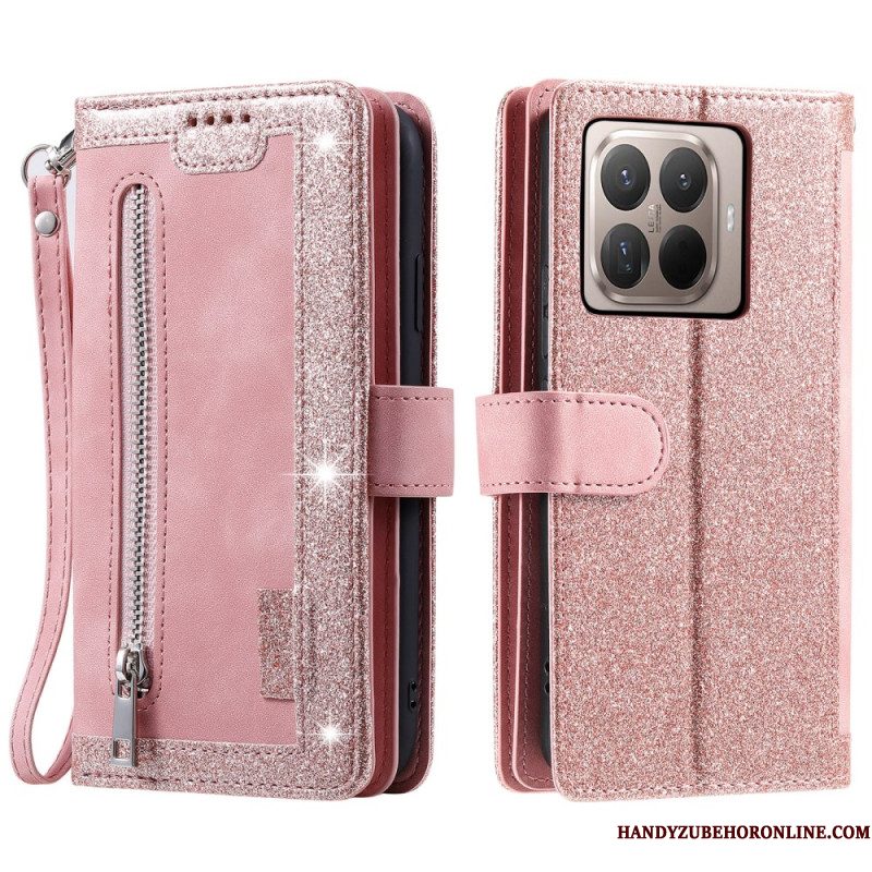 Folio-hoesje Xiaomi 15t Pro Portemonnee Met 9 Kaartsleuven