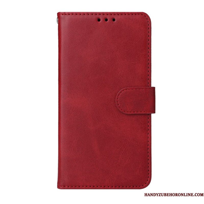 Folio-hoesje Xiaomi 15t Pro Telefoonhoesje Klassiek Met Koord