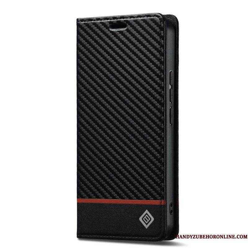 Folio-hoesje Xiaomi 15t Pro Telefoonhoesje Koolstof Vezel