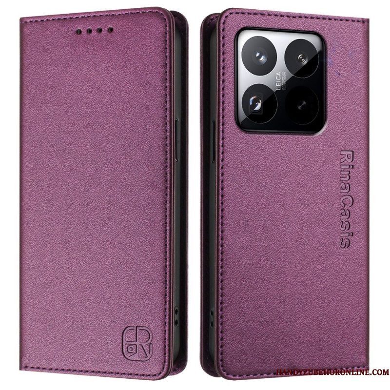 Folio-hoesje Xiaomi 15t Rfid-portemonnee