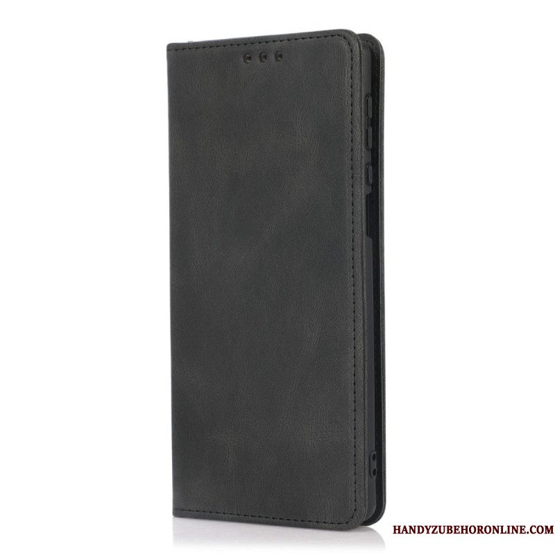 Folio-hoesje Xiaomi 15t Suède-effect Bescherming Hoesje