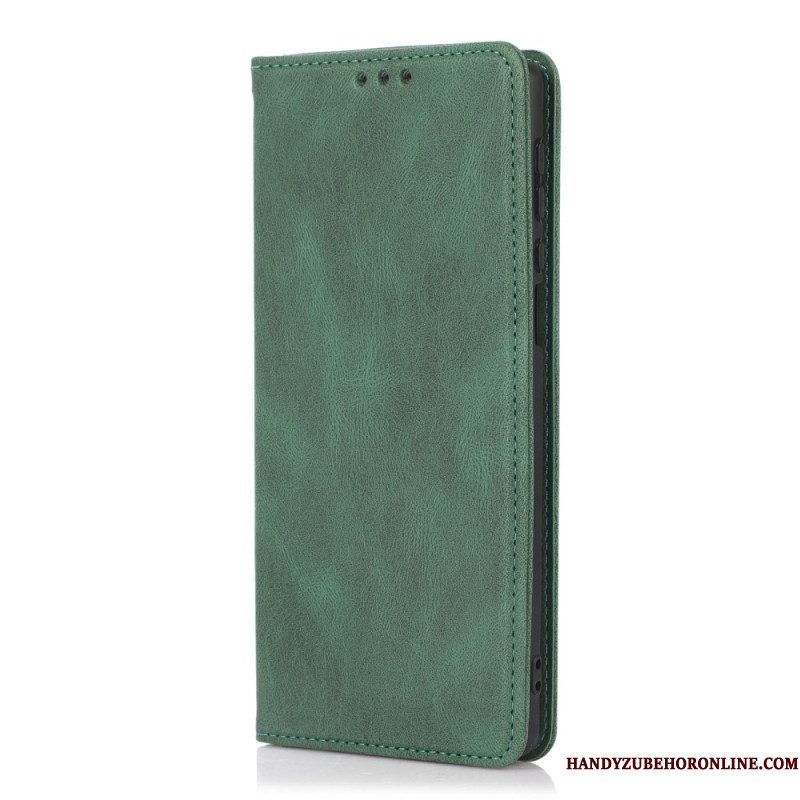 Folio-hoesje Xiaomi 15t Suède-effect Bescherming Hoesje