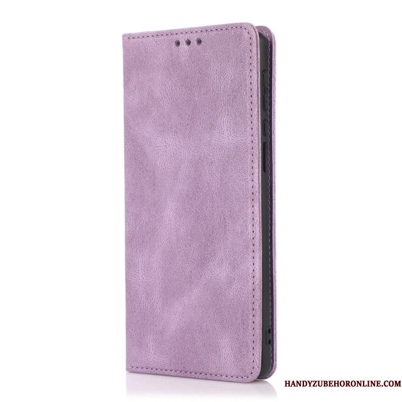 Folio-hoesje Xiaomi 15t Suède-effect Bescherming Hoesje