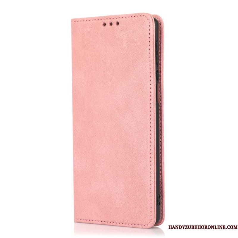 Folio-hoesje Xiaomi 15t Suède-effect Bescherming Hoesje