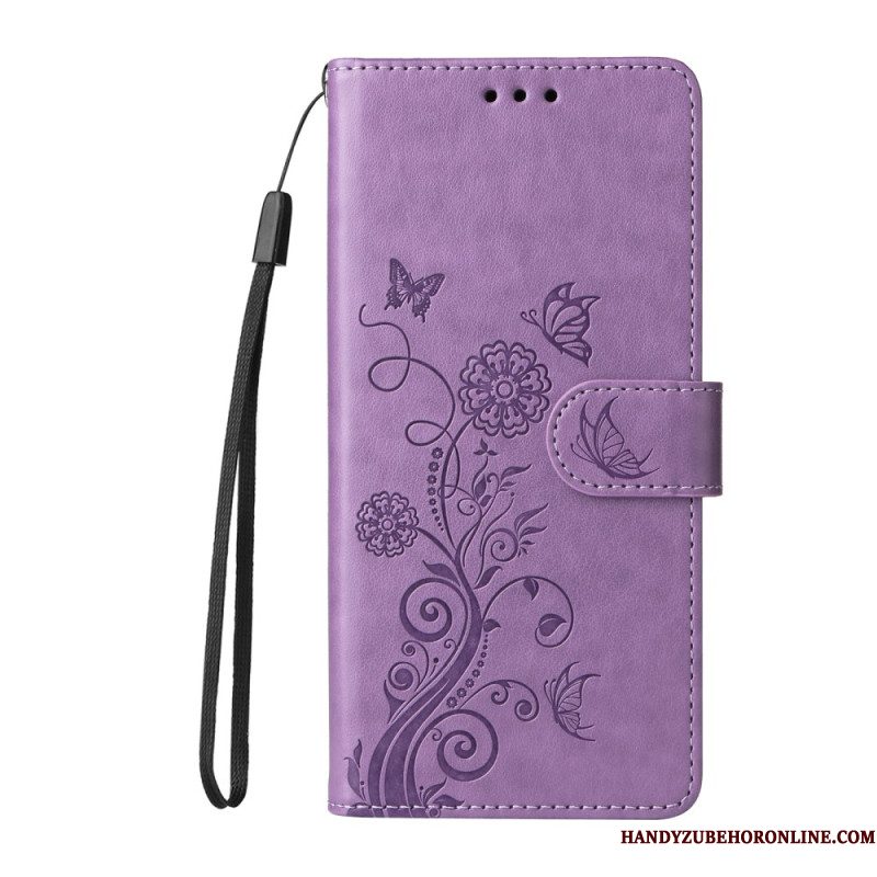 Folio-hoesje Xiaomi 15t Telefoonhoesje Bloemen