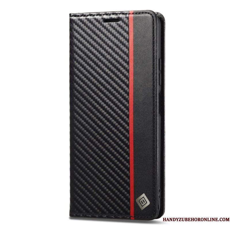 Folio-hoesje Xiaomi 15t Telefoonhoesje Koolstofvezel