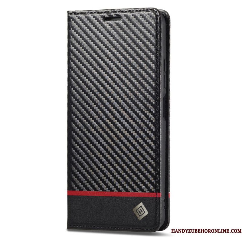 Folio-hoesje Xiaomi 15t Telefoonhoesje Koolstofvezel