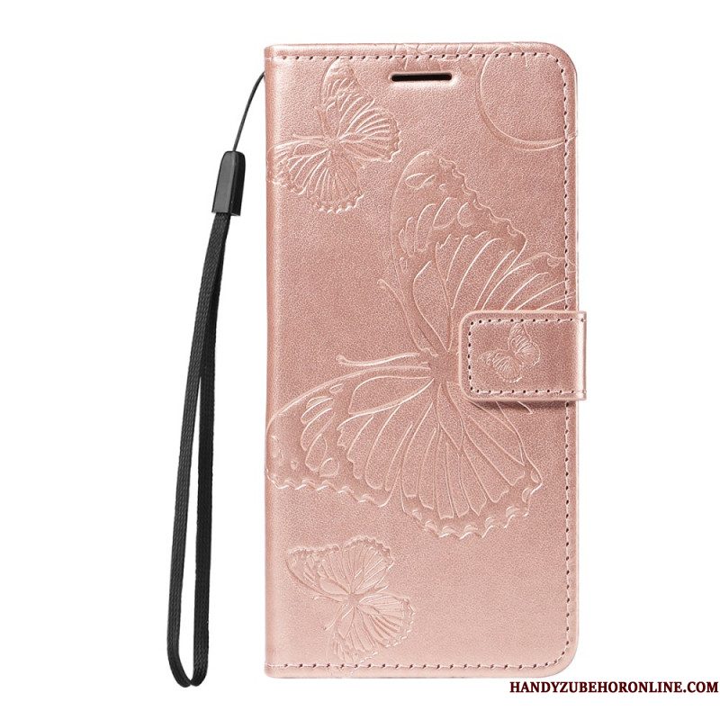 Folio-hoesje Xiaomi 15t Telefoonhoesje Reuzenvlinders