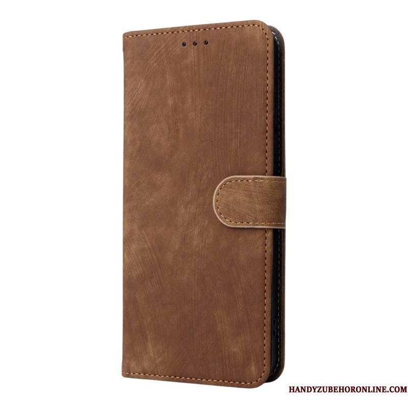 Folio-hoesje Xiaomi 15t Telefoonhoesje Suède-effect Met Rfid-bescherming