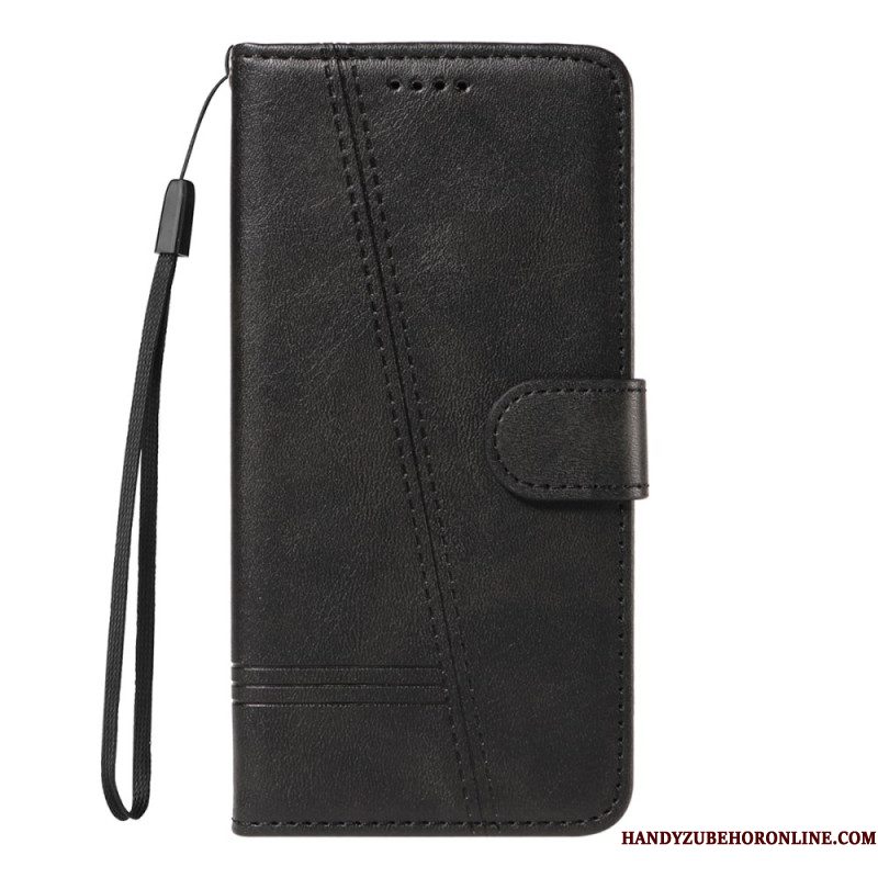 Folio-hoesje Xiaomi 15t Telefoonhoesje T-lijnen