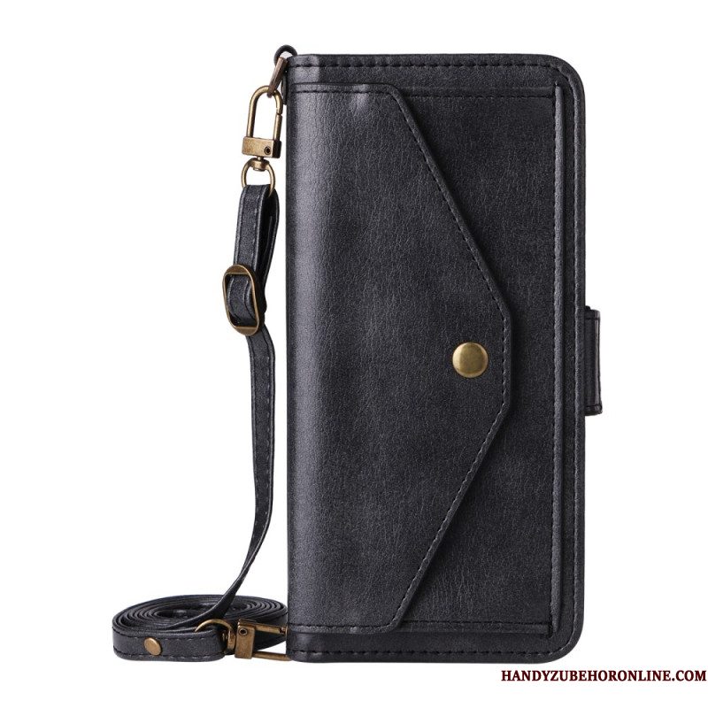 Folio-hoesje Xiaomi 15t Vintage Met Schouderriem
