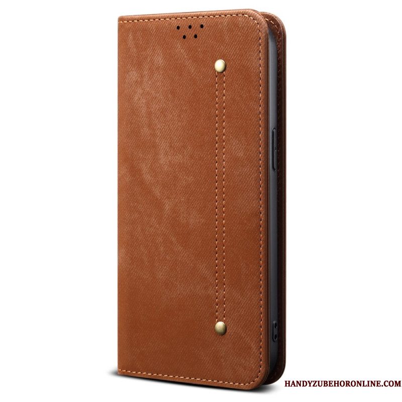 Folio-hoesje Xiaomi 17 Pro Denimstijl