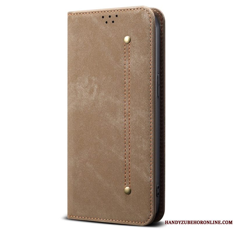 Folio-hoesje Xiaomi 17 Pro Denimstijl