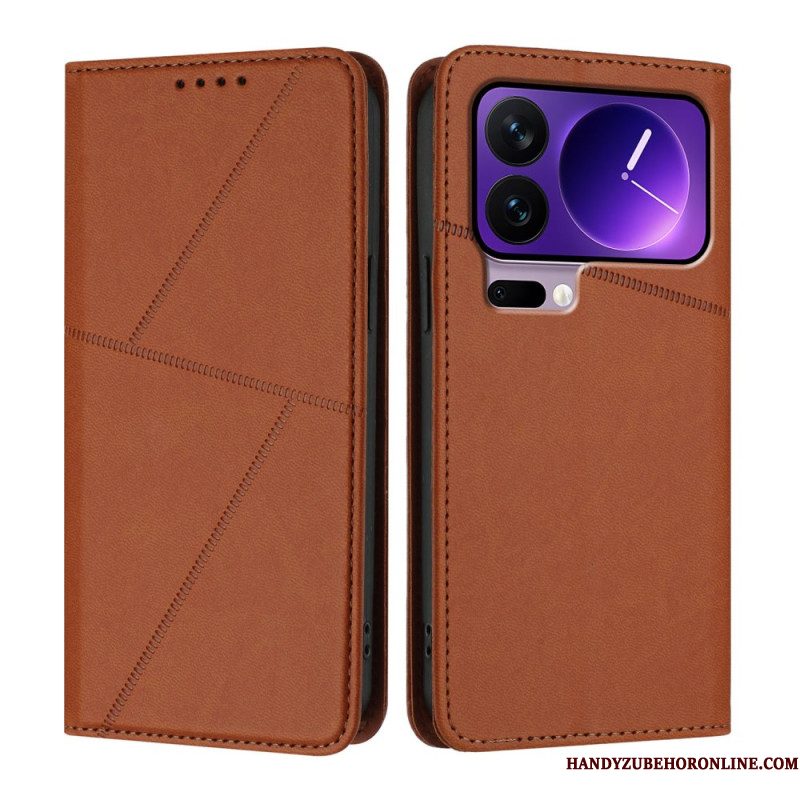 Folio-hoesje Xiaomi 17 Pro Lijnontwerp