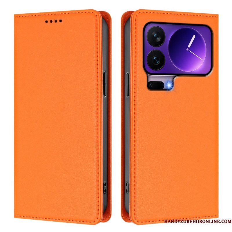 Folio-hoesje Xiaomi 17 Pro Magnetische Sluiting En Rfid-bescherming