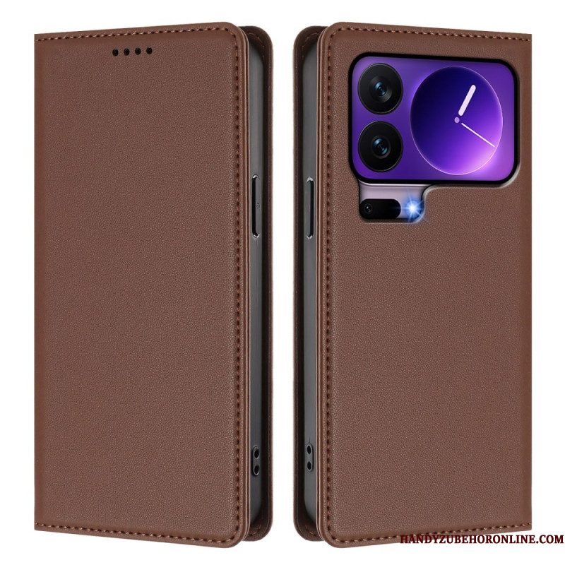 Folio-hoesje Xiaomi 17 Pro Magnetische Sluiting En Rfid-bescherming