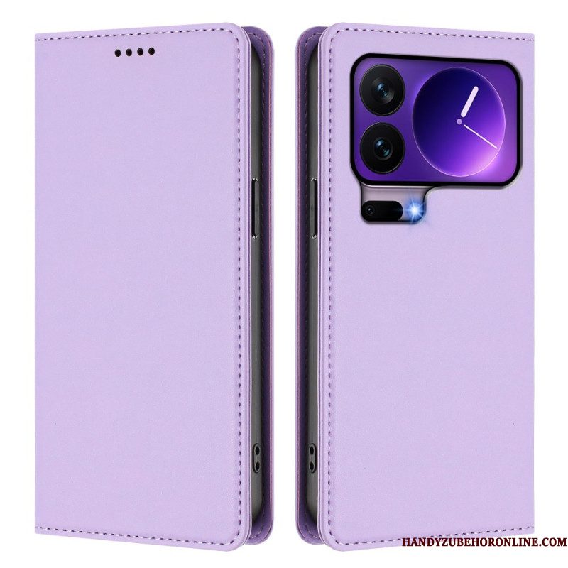 Folio-hoesje Xiaomi 17 Pro Magnetische Sluiting En Rfid-bescherming